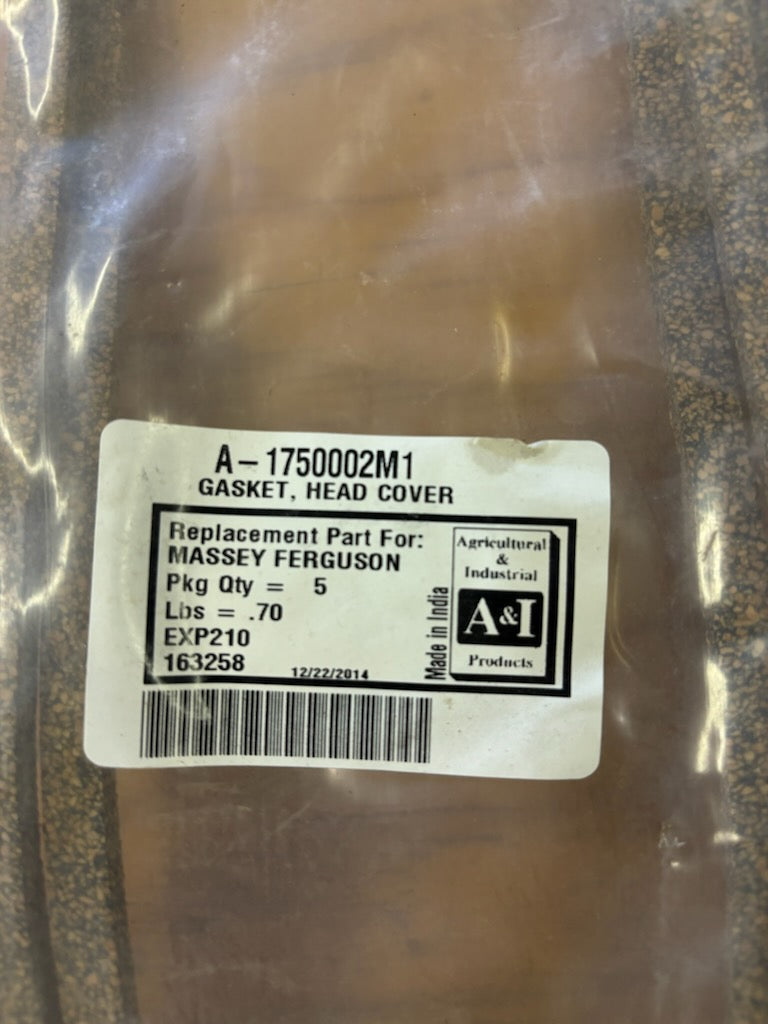 1750002M1 GASKET HEAD COVER