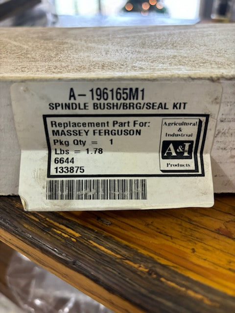 196165M1 SPINDLE BUSHING KIT