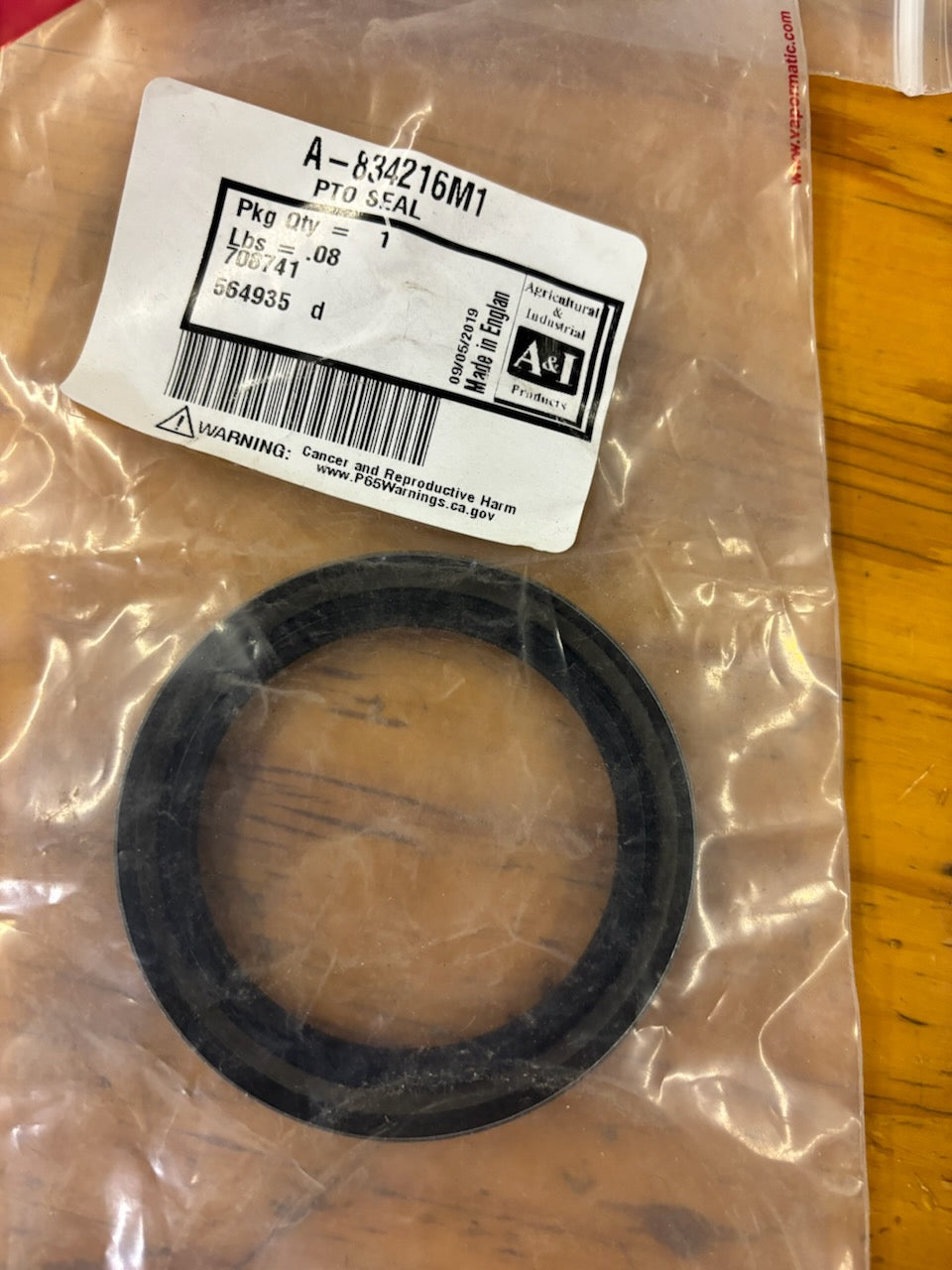 834216M1 PTO SEAL
