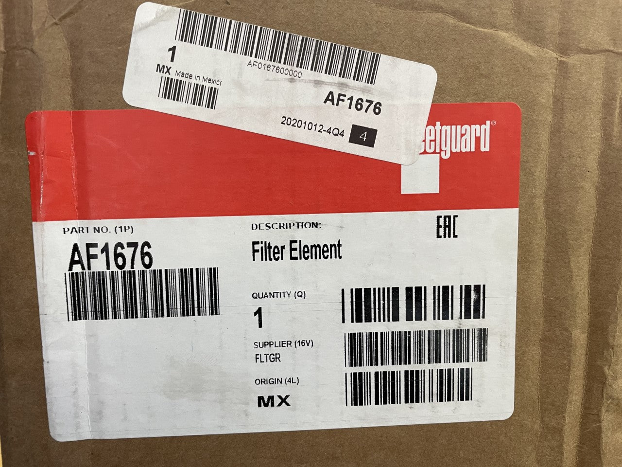 AF1676 FLEETGUARD AIR FILTER